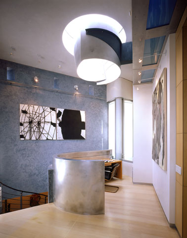 Custom fabricated desk