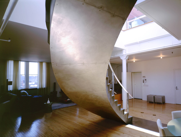 Aluminum Clad Staircase