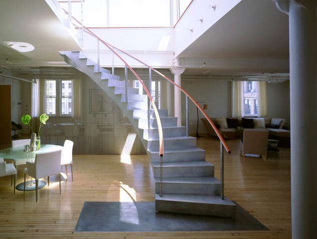 Aluminum Clad Staircase