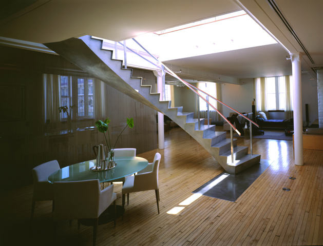 Aluminum Clad Staircase