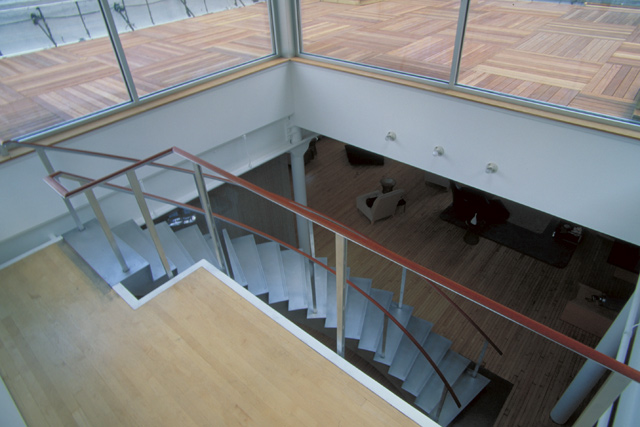 Aluminum Clad Staircase