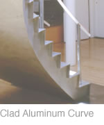 Aluminum Curve Stairs